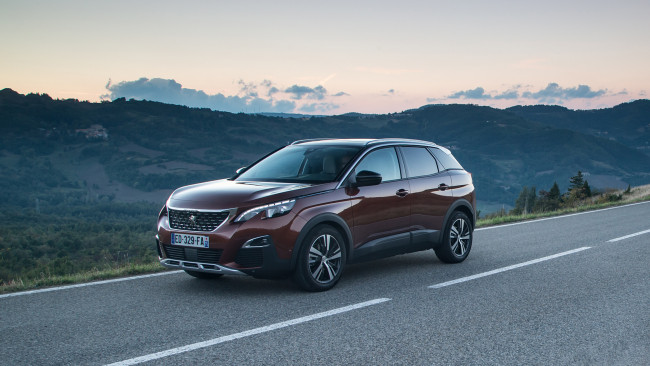 Обои картинки фото peugeot 3008 2017, автомобили, peugeot, 3008, 2017