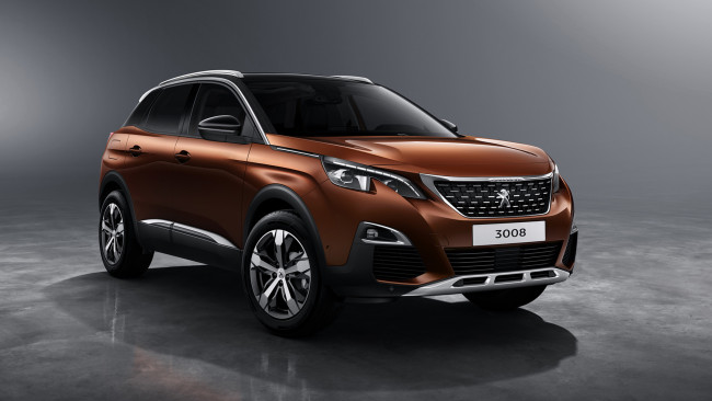 Обои картинки фото peugeot 3008 2017, автомобили, peugeot, 3008, 2017