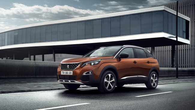 Обои картинки фото peugeot 3008 2017, автомобили, peugeot, 3008, 2017