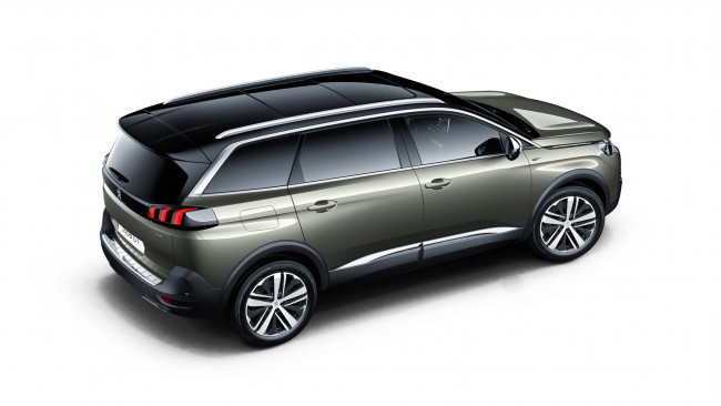 Обои картинки фото peugeot 5008 gt 2017, автомобили, peugeot, 2017, gt, 5008