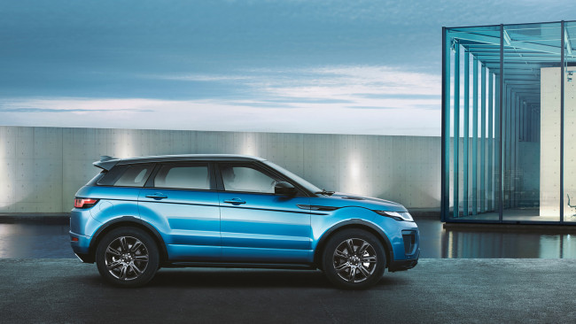 Обои картинки фото range rover evoque landmark special edition 2018, автомобили, range rover, 2018, edition, special, landmark, evoque, range, rover