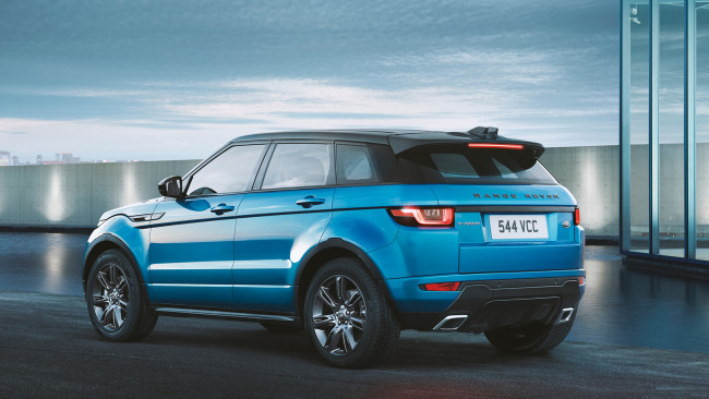 Обои картинки фото range rover evoque landmark special edition 2018, автомобили, range rover, 2018, edition, special, landmark, evoque, range, rover