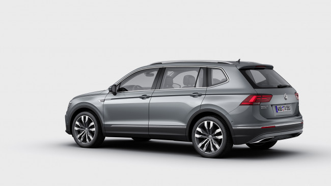 Обои картинки фото volkswagen tiguan allspace highline 4motion 2018, автомобили, volkswagen, tiguan, allspace, 2018, 4motion, highline