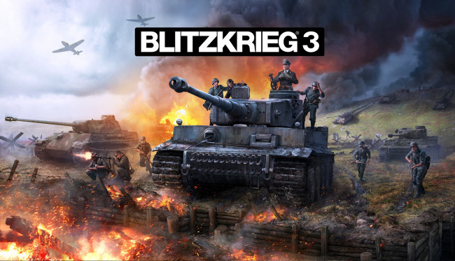 Обои картинки фото видео игры, blitzkrieg 3, онлайн, стратегия, blitzkrieg, 3