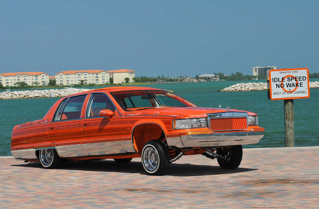 Обои картинки фото 1993-cadillac-fleetwood-brougham, автомобили, cadillac