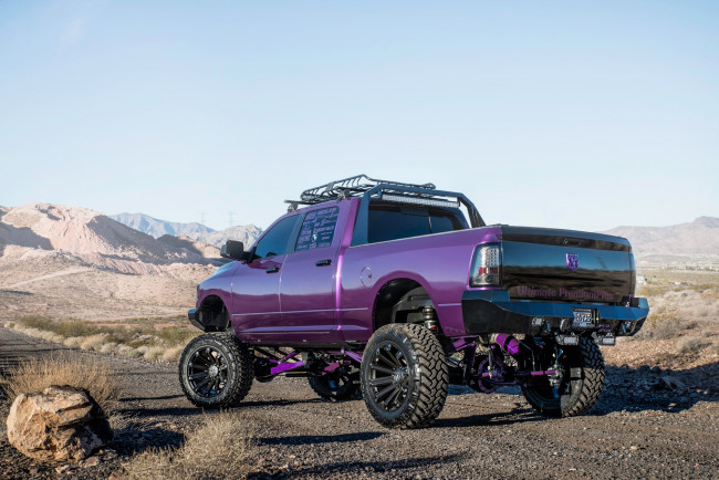 Обои картинки фото автомобили, custom pick-up, dodge