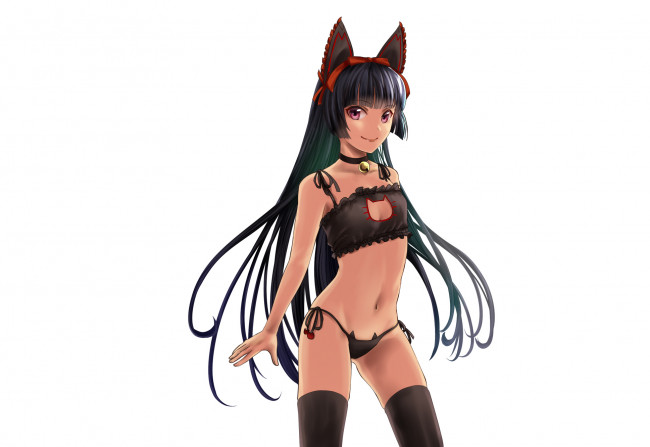 Обои картинки фото аниме, gate, девушка