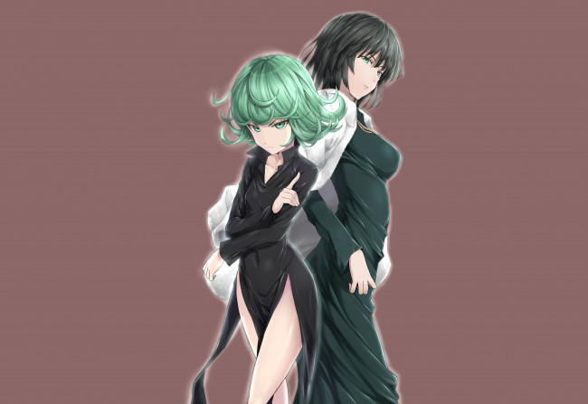 Обои картинки фото аниме, one punch man, девушки