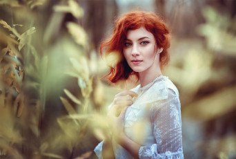 Картинка девушка девушки -unsort+ рыжеволосые+и+другие модель