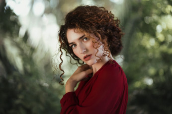 Картинка девушка девушки -unsort+ рыжеволосые+и+другие модель