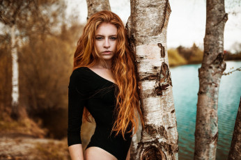 Картинка девушка девушки -unsort+ рыжеволосые+и+другие модель