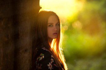 Картинка девушка девушки -unsort+ рыжеволосые+и+другие модель