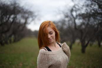 Картинка девушка девушки -unsort+ рыжеволосые+и+другие модель