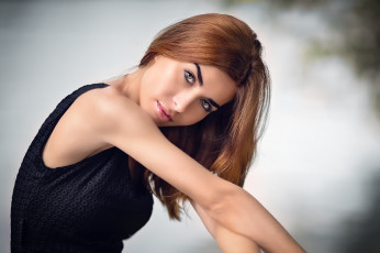 Картинка девушка девушки -unsort+ рыжеволосые+и+другие модель