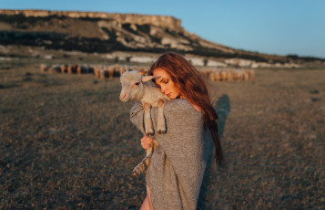 Картинка девушка девушки -unsort+ рыжеволосые+и+другие модель