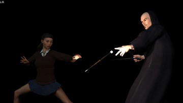 Картинка 3д+графика фантазия+ fantasy девушка взгляд фон