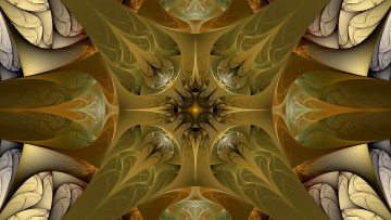 Картинка 3д+графика фракталы+ fractal цвета фон узор