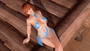 Картинка 3д+графика люди+ people девушка взгляд фон