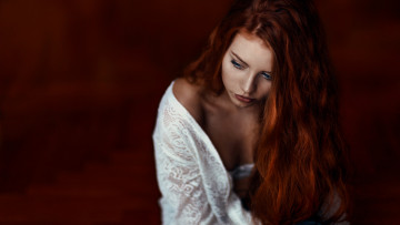 Картинка девушка девушки -unsort+ рыжеволосые+и+другие модель