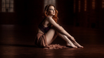 Картинка девушка девушки -unsort+ рыжеволосые+и+другие модель