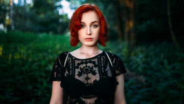 Картинка девушка девушки -unsort+ рыжеволосые+и+другие модель