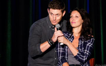 Картинка разное знаменитости актриса alaina huffman элейна хаффман дженсен эклс актер jensen ackles