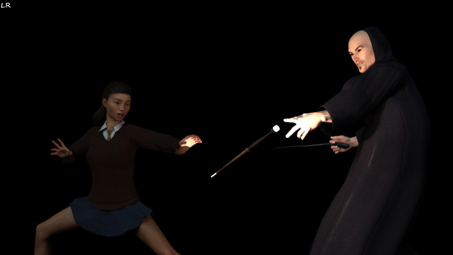 Обои картинки фото 3д графика, фантазия , fantasy, девушка, взгляд, фон