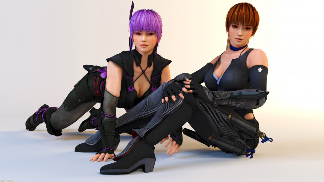 Обои картинки фото 3д графика, фантазия , fantasy, взгляд, девушки, фон