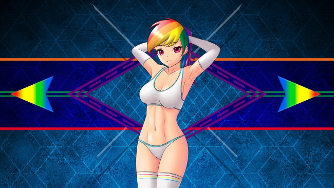 Обои картинки фото векторная графика, девушки , girls, фон, взгляд, девушка