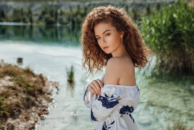 Обои картинки фото девушка, девушки, -unsort , рыжеволосые и другие, модель