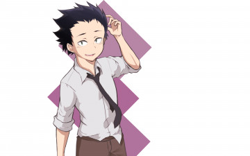 Картинка аниме koe+no+katachi форма голоса