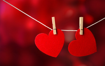 Картинка праздничные день+святого+валентина +сердечки +любовь фон сердечки love гирлянда прищепки день святого валентина