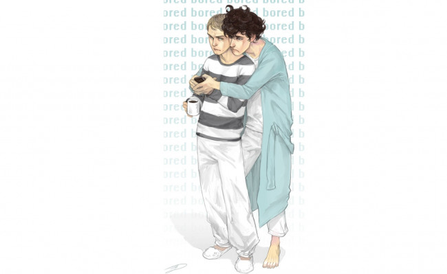 Обои картинки фото sherlock bbc, рисованное, кино, sherlock, bbc