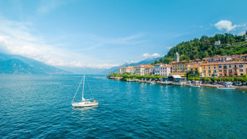 Картинка корабли яхты белладжо италия