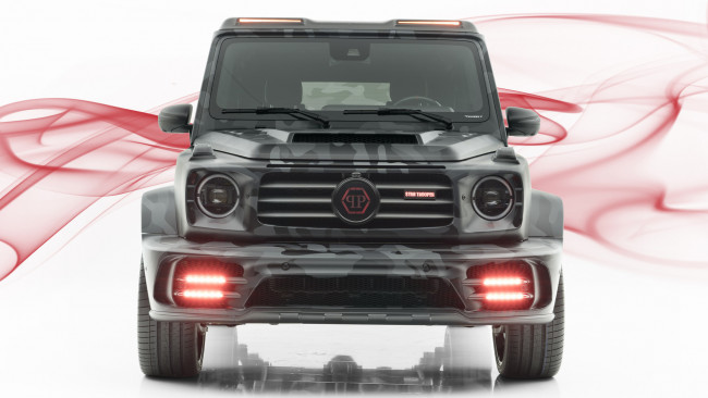 Обои картинки фото mercedes benz g63 2019, автомобили, mercedes-benz, mercedes, benz, g63, 2019, mansory, star, trooper, pickup, крутой, парень, из, германии