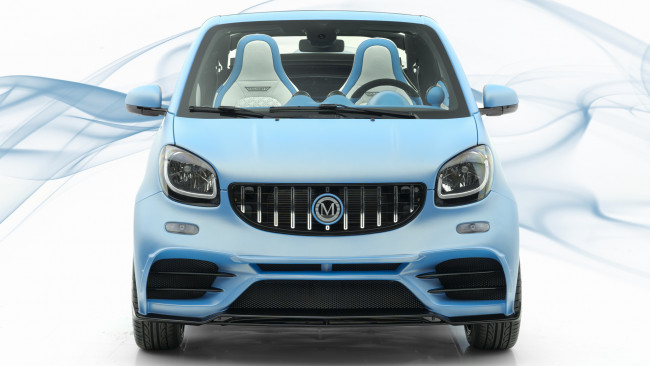 Обои картинки фото smart fortwo cabrio 2019, автомобили, smart, fortwo, cabrio, 2019, mansory, крутой, маленький, мальчонка, прикольный, классный