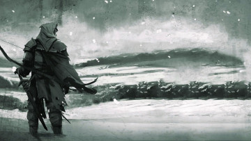 Картинка видео+игры hood +outlaws+&+legends лучник снег