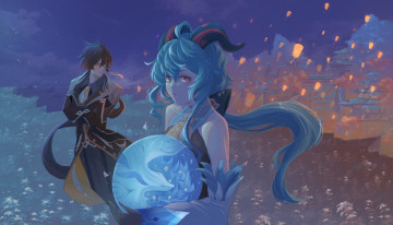 Картинка аниме genshin+impact genshin impact