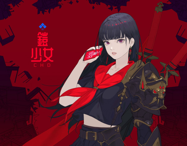 Обои картинки фото аниме, unknown,  другое , девушка