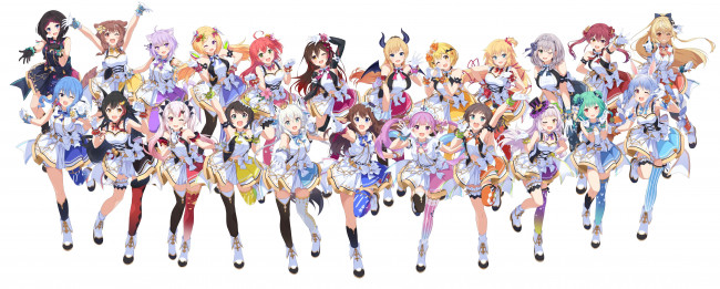 Обои картинки фото аниме, virtual youtuber, virtual, youtuber