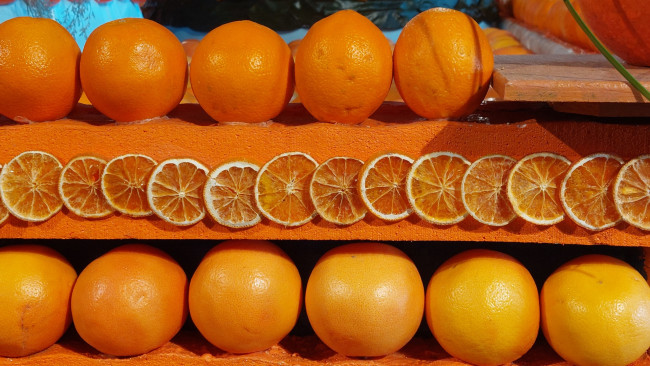 Обои картинки фото еда, цитрусы, апельсины