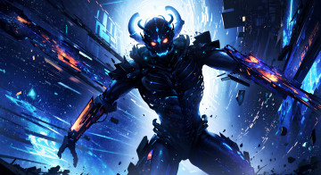 Картинка фэнтези роботы +киборги +механизмы нейросети графика нейроарт ai art нейронные сети рисунки нейро искусство