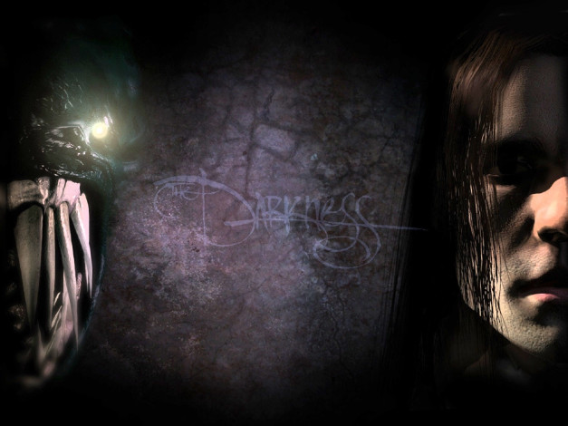 Обои картинки фото видео игры, the darkness, лицо, монстр
