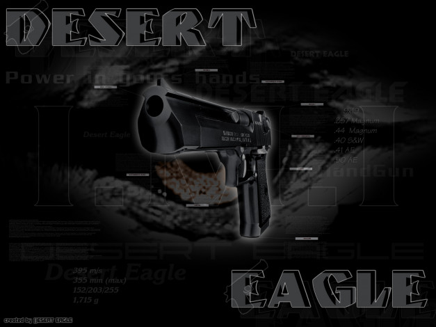 Обои картинки фото desert, eagle, rulezzz, оружие, пистолеты