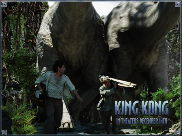 Обои картинки фото king, kong, 2005, кино, фильмы