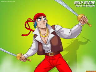 обоя billy, blade, and, the, temple, of, time, видео, игры