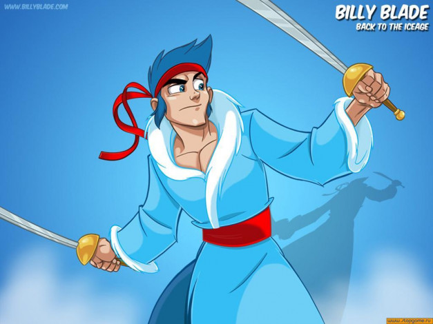 Обои картинки фото billy, blade, and, the, temple, of, time, видео, игры