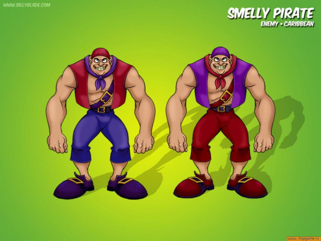 Обои картинки фото billy, blade, and, the, temple, of, time, видео, игры