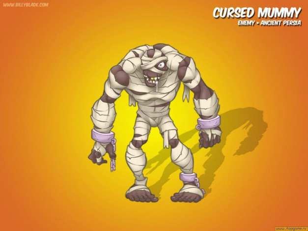 Обои картинки фото billy, blade, and, the, temple, of, time, видео, игры