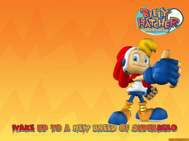 Обои картинки фото billy, hatcher, and, the, giant, egg, видео, игры